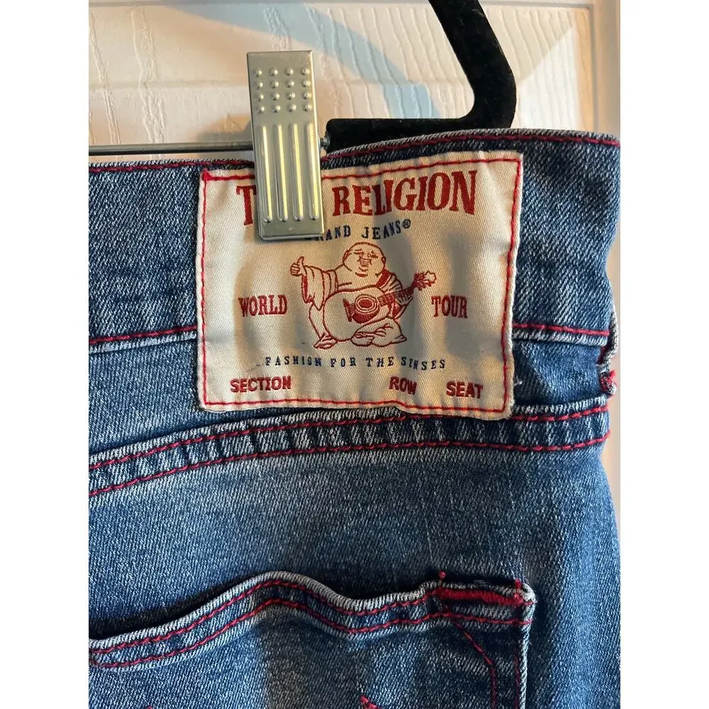 True religion men’s Ricky relaxed straight jeans size 36